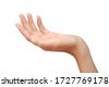 woman hand palm