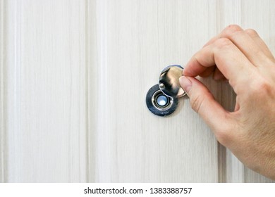 Door Spy Hole Images Stock Photos Vectors Shutterstock - 