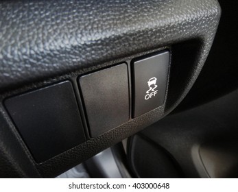 Hand Operating Electronic Stability Control Button Car