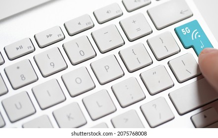 Hand Over Keyboard Enter Key Labeled Stock Photo 2075768008 | Shutterstock