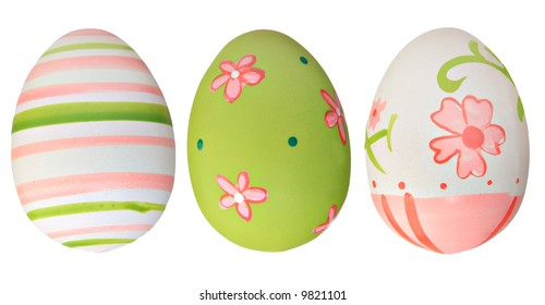 Hand Painted Easter Eggs.