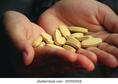 Hand with Pills