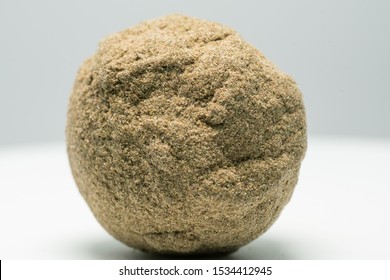 Hand Pressed Ball Of Dry Sift Hash