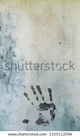 Similar – Foto Bild freihändig bedruckt Hand