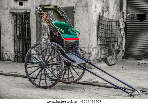 rickshaw bicyclette inde