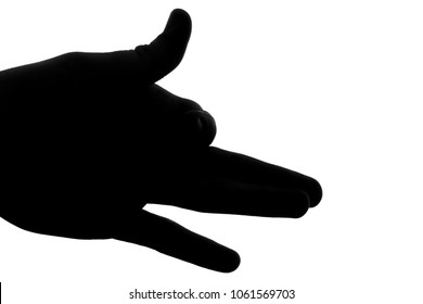 Hand Puppet Silhouette Stock Photo 1061569703 | Shutterstock