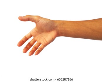 hand Reach out to shake hands - Shutterstock ID 656287186