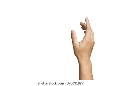 A hand is reaching out so it can shake hands. - Shutterstock ID 378631897
