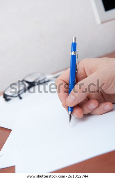 Hand Signs Document Stock Photo 261312944 | Shutterstock