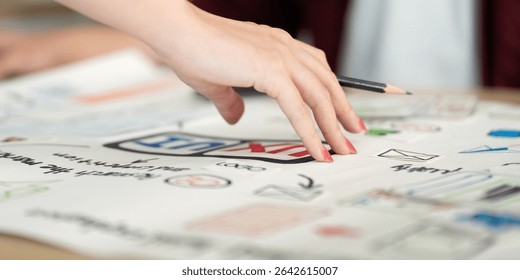 Hand Sketching User Interface Elements on Paper