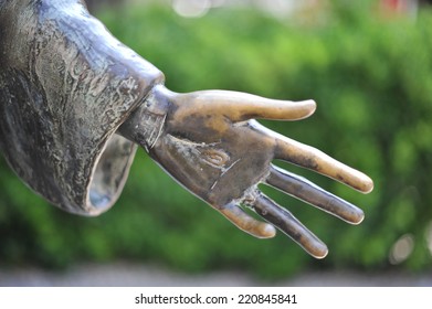 Hand of a statue