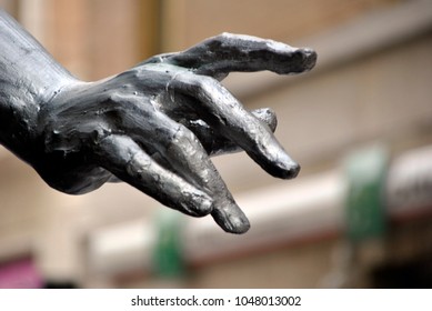 Hand Of A Statue Of A Theatre Scenography