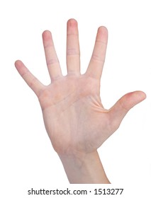 hand  STOP