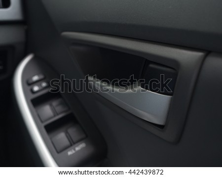 hand switch to open the car door