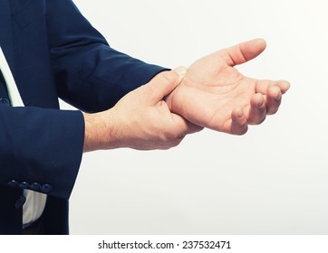 Hand Taking Pulse 