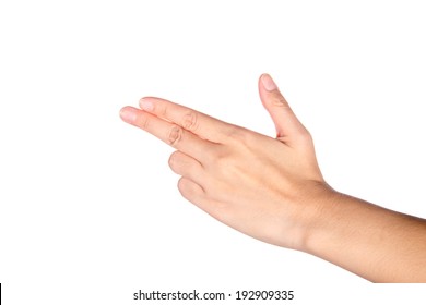 Hand With Three Finger