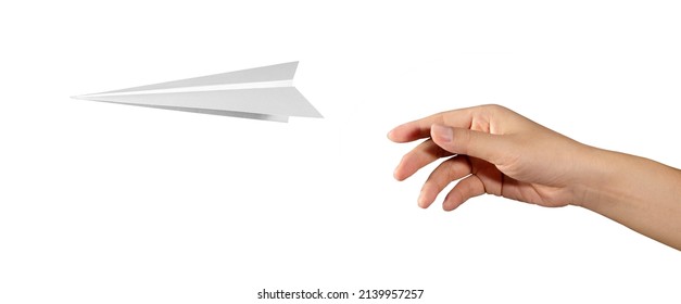 1,052 Women Throwing Paper Airplane Images, Stock Photos & Vectors ...