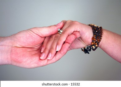 hand together