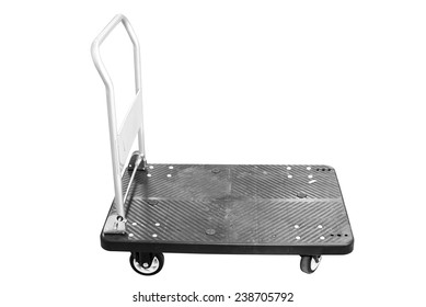 Hand Truck Isolated On White