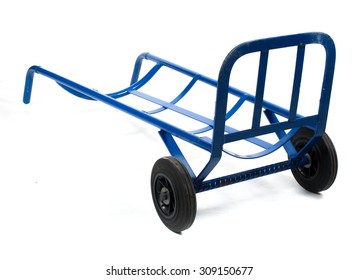 Hand Truck Isolated On White Background