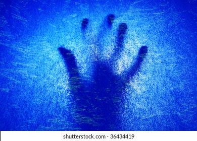 Hand Under Ice