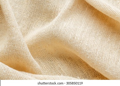 Hand Weaving Hemp Cloth Texture, Natural Fabric