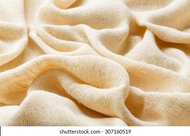 Hand Weaving Hemp Cloth Texture, Natural Fabric