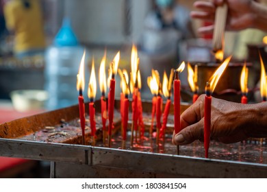 chinese stick candle