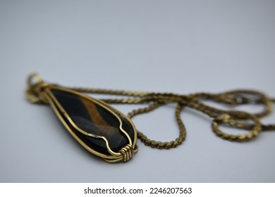 Hand Wrapped Wire Jewelry Gold