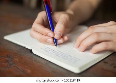 hand write in  the notepad, education - Powered by Shutterstock