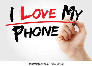 i love my phone images stock photos vectors shutterstock