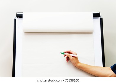 Flip Chart Paper Wall Holder