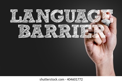 Hand Writing The Text: Language Barrier