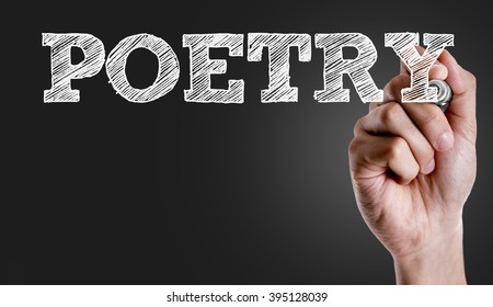 Hand Writing Text Poetry Stock Photo 395128039 | Shutterstock