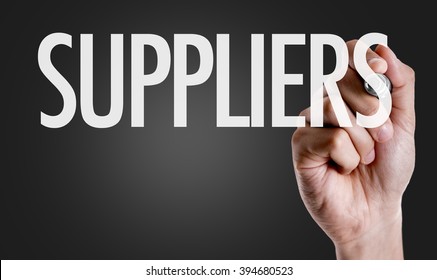 Hand Writing The Text: Suppliers