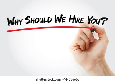 You hire should why we Why Should