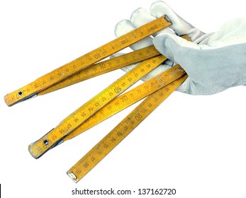 A Hand With A Yard Stick