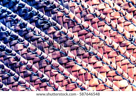 Handcraft pattern weave texture natural background for design