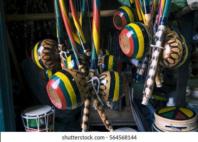 Handcrafts In Modelo Market In Salvador De Bahia Brazil