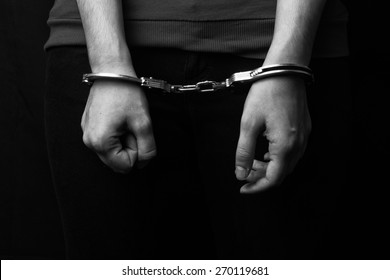 Handcuffed Hands Stock Photo (Edit Now) 272239670