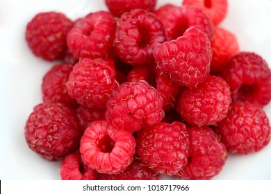 A Handful of Raspberries 