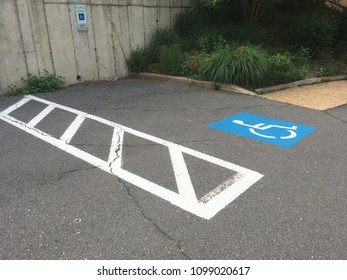 Handicapped Parking Space - Handicap Parking Space - ADA Compliant Parking