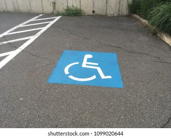 Handicapped Parking Space - Handicap Parking Space - ADA Compliant Parking