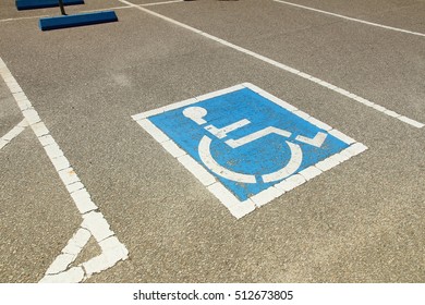 Handicapped Parking Spot.