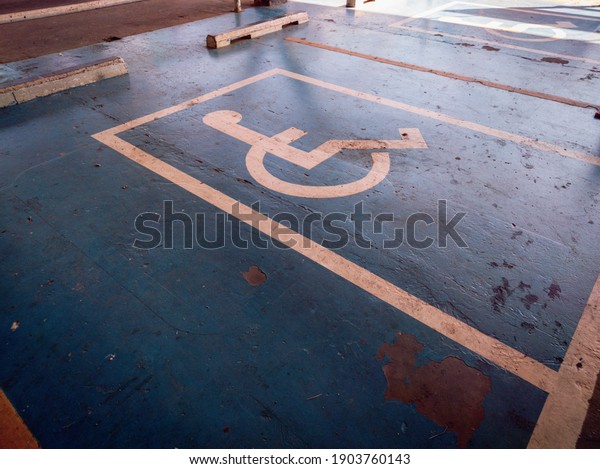 handicapped parking spot\
. Disabled Parking