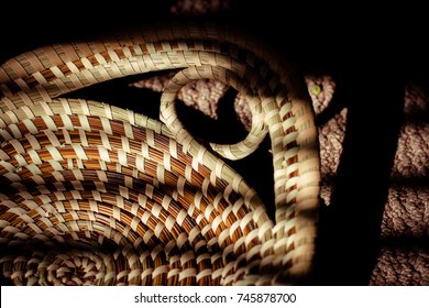 Handle Of An African Gullah Bread Basket