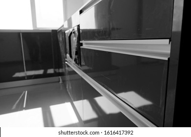 Handle Profiles Aluminium for kitchen cabinet.