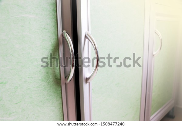 Handles Cabinet Doors Kitchen Stock Photo Edit Now 1508477240