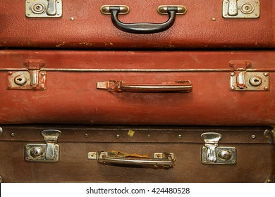 old suitcase handles