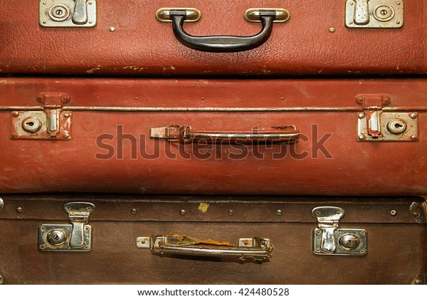 old suitcase handles